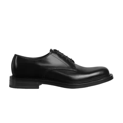 Pre-owned Gucci Lace Up Shoe 'black'