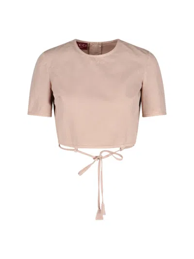 GUCCI LACE-UP TOP