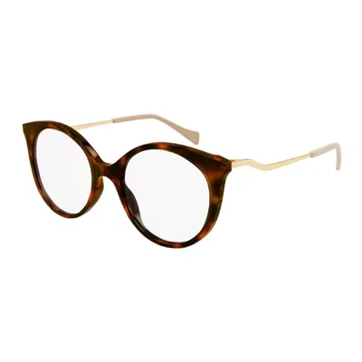 Gucci Ladies Black Square Eyeglass Frames Gg1009o 001 In White