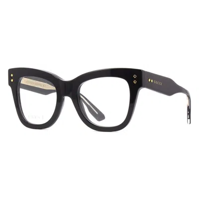 Gucci Ladies Black Square Eyeglass Frames Gg1082o 001