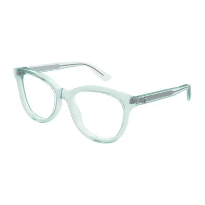 Gucci Ladies Black Square Eyeglass Frames Gg1687o 004 In Green