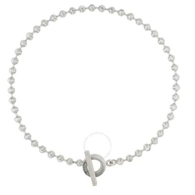 Gucci Ladies Boule Choker Necklace In Silver