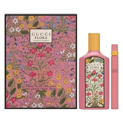 Gucci Ladies Flora Gorgeous Gardenia Gift Set Fragrances 3616305266927