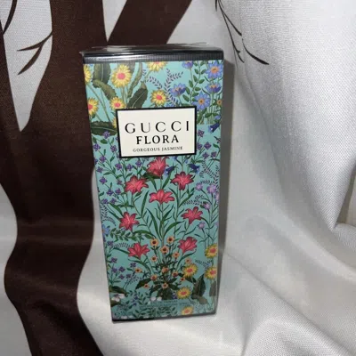 Gucci Ladies Flora Gorgeous Jasmine Edp 5.0 oz Fragrances 3616304255250 In Black