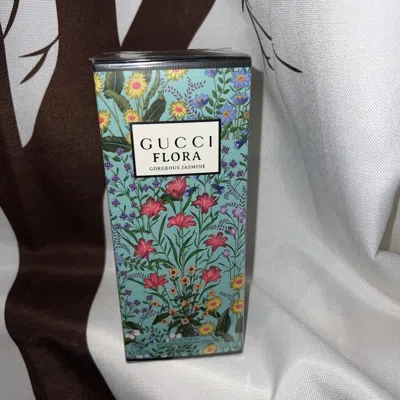 Gucci Ladies Flora Gorgeous Jasmine Edp 5.0 oz Fragrances 3616304255250 In White