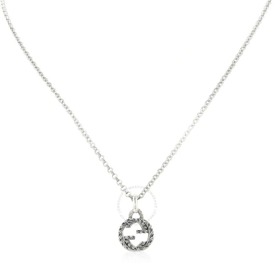Gucci Ladies Gg Sterling Silver Necklace
