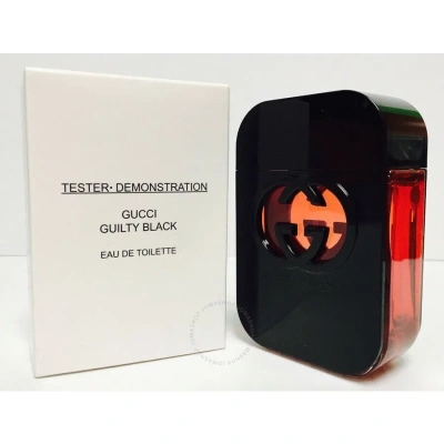 Gucci Ladies  Guilty Black Edt Spray 2.5 oz (tester) Fragrances 737052626109 In Red   / Black / Pink