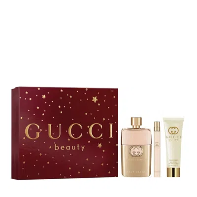 Gucci Ladies  Guilty Pour Femme Gift Set Fragrances 3616305278364