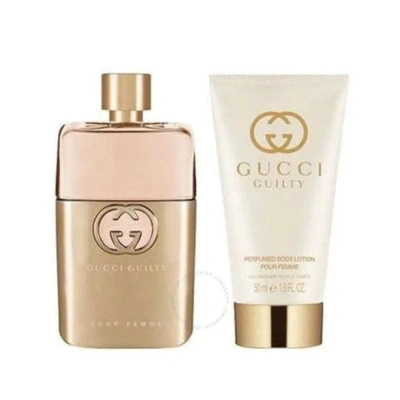 Gucci Ladies Guilty Gift Set Fragrances 3616303784782 In N/a