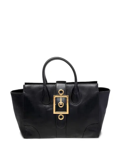 Pre-owned Gucci Lady Buckle Tote Bag
