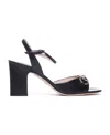 Gucci Lady Horsebit Leather Sandals In Multicolor