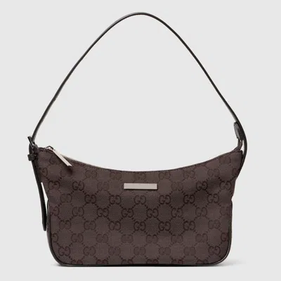 Gucci Lady Lunetta Small Shoulder Bag In Brown