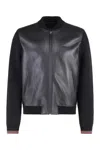 Gucci Nappa Bomber Jacket In Black