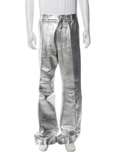 Pre-owned Gucci Lambskin Pants