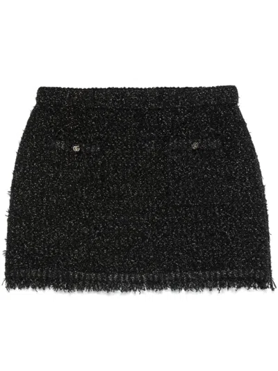 GUCCI LAMÉ MINI SKIRT