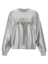 Gucci Laminated Jersey Sweatshirt With Logo