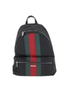 Gucci Large Backpack "positano" In Black