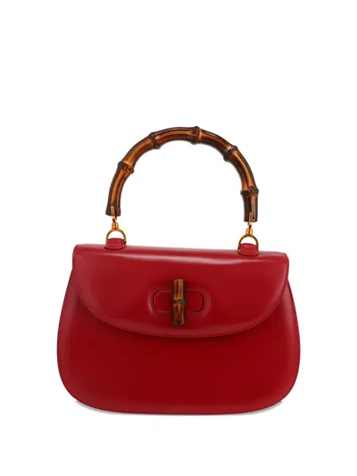Pre-owned Gucci Large Bamboo Handbag