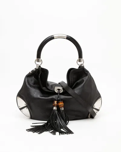 Gucci Large Bamboo Indy Bag