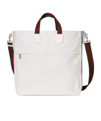 Gucci Large Crossbody Bag In White