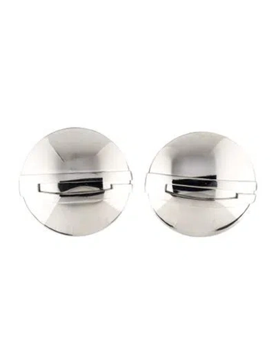 Pre-owned Gucci Large G Clip-on Earrings In Multi