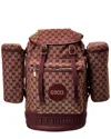 GUCCI GUCCI LARGE GG CANVAS BACKPACK