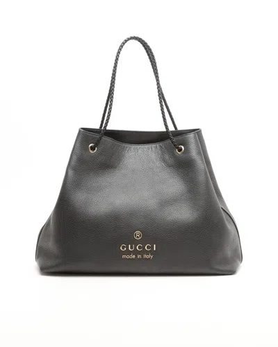 Gucci Large Gifford Tote Bag In Black