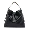 Gucci Beatrix Large Leather Shoulder Bag In Black