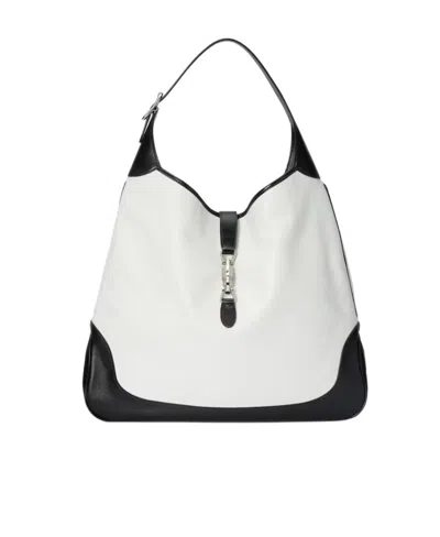 Gucci Large Jackie 1961 Shoulder Bag In White