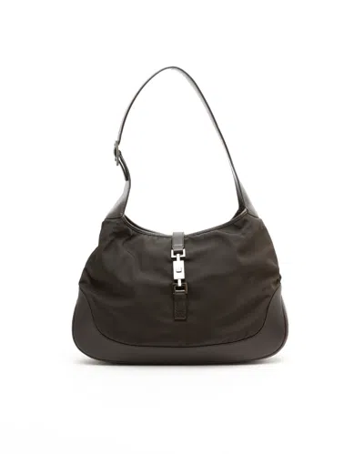 Gucci Large Jackie Bag In Black