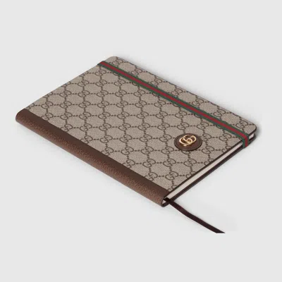 Gucci Large Notebook With Double G In Undefined