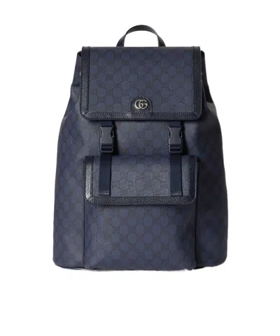 Gucci Large Ophidia Backpack In Black