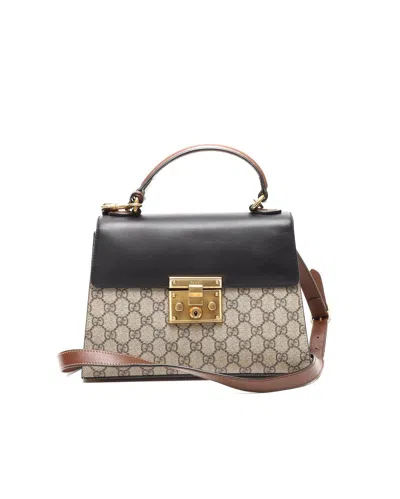 Gucci Large Padlock Top Handle Bag In Multi