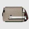 Gucci Large Printed Gg Changing Bag In Sand