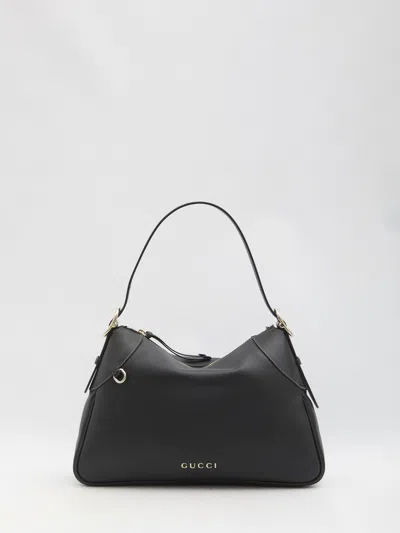Gucci Large Shoulder Handbag In Black