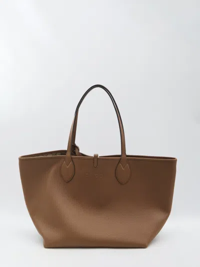 Gucci Large Size Bag  Totissima Brown In Neutral