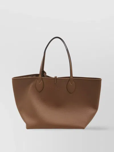 Gucci Large Totissima Reversible Bag In Brown