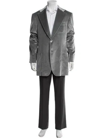 Pre-owned Gucci Late 2000's - Early 2010's Sport Coat In Grey