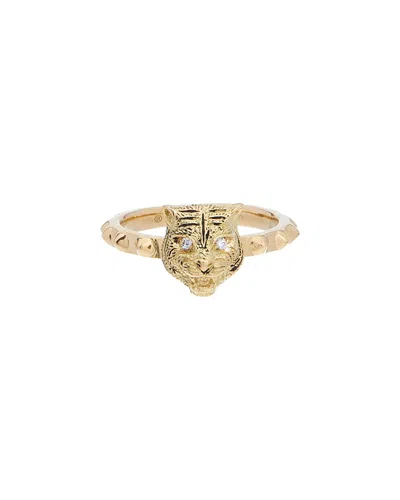 Gucci Le Marche Des Merveilles 18k 0.02 Ct. Tw. Diamond & White Diamond Ring