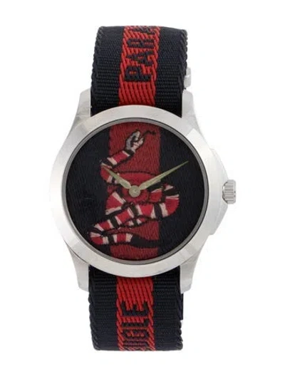 Pre-owned Gucci Le Marche Des Merveilles Watch In Multi