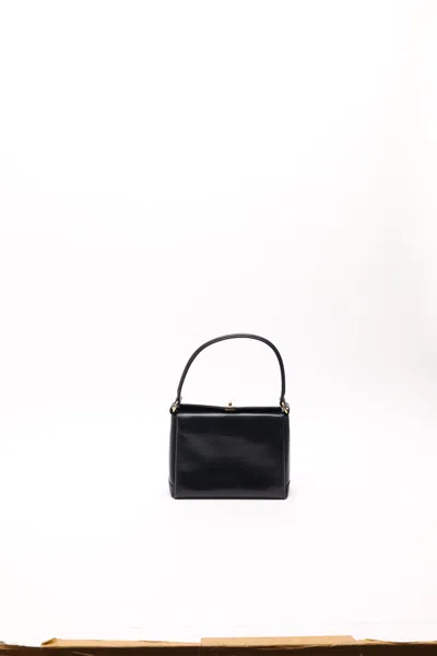 Gucci Leather Bag In Blue