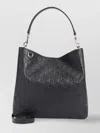 Gucci Leather Bag With Adjustable Handle And Strap