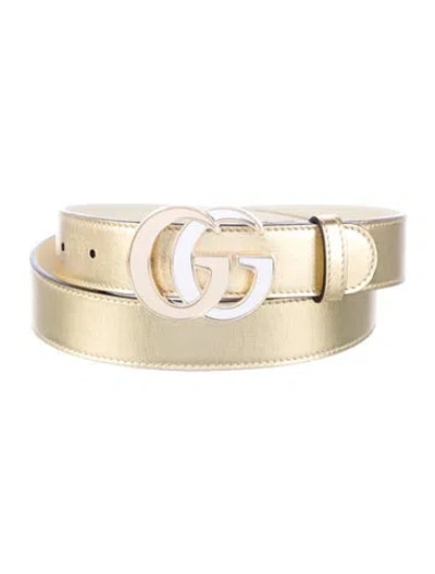 Pre-owned Gucci Leather Belt
