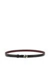 Gucci Leather Belt In Black