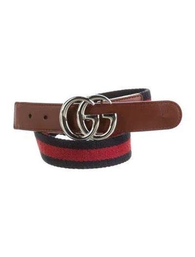 Pre-owned Gucci Leather Belt In Brown