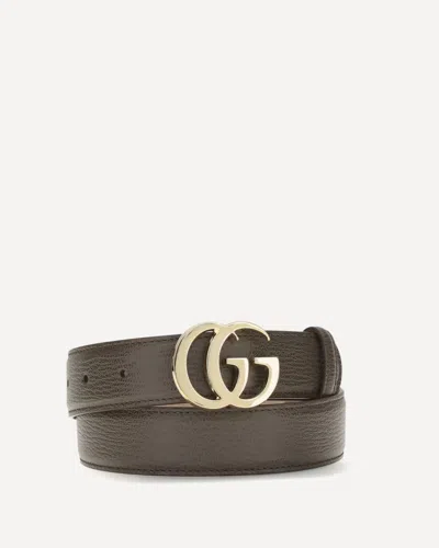 Gucci Leather Belt In Brown