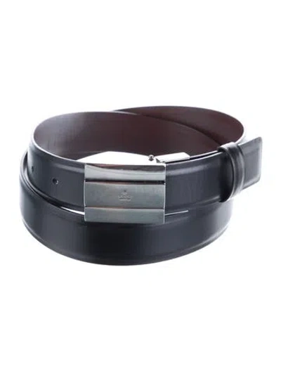 Pre-owned Gucci Leather Belt Kit In Multi