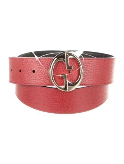Pre-owned Gucci Leather Belt In Multi