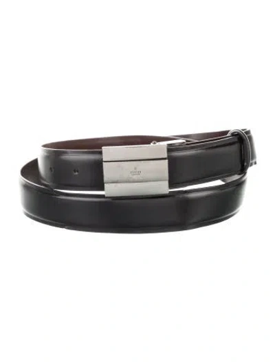 Pre-owned Gucci Leather Belt In Multi