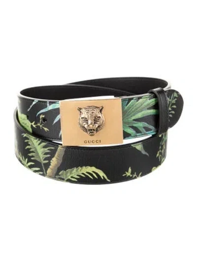 Pre-owned Gucci Leather Belt In Multi